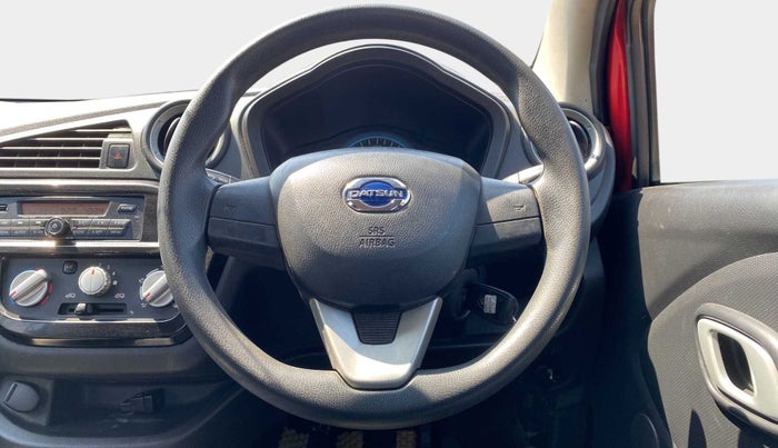 2018 Datsun Redi Go S 1.0 AMT, Petrol, Automatic, 66,082 km, Steering Wheel Close Up