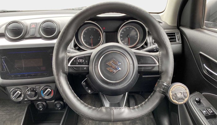 2022 Maruti Swift VXI AMT, Petrol, Automatic, 7,420 km, Steering Wheel Close Up