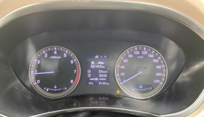 2016 Hyundai Elite i20 ASTA 1.2 (O), Petrol, Manual, 81,106 km, Odometer Image
