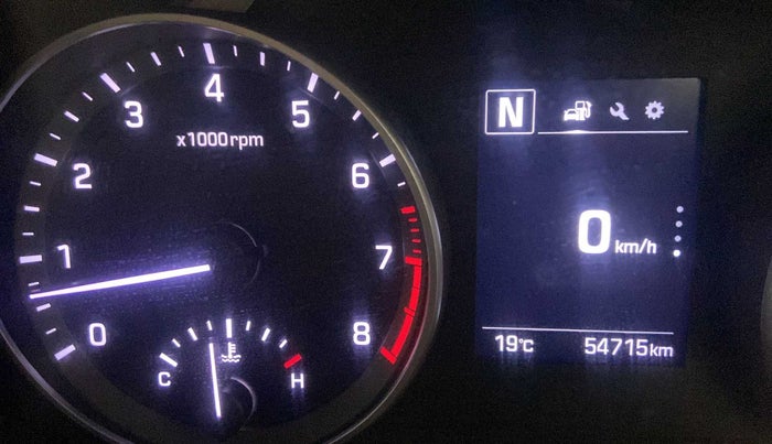 2018 Hyundai New Elantra 2.0 SX(O) AT PETROL, Petrol, Automatic, 54,807 km, Odometer Image