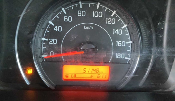 2019 Maruti New Wagon-R VXI 1.2, Petrol, Manual, 51,140 km, Odometer Image