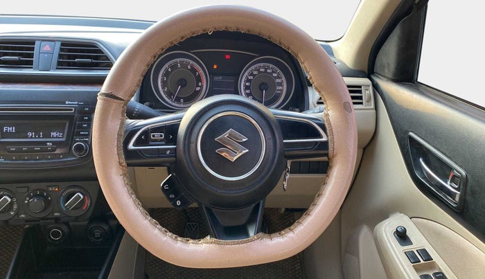 2018 Maruti Dzire VXI, Petrol, Manual, 54,685 km, Steering Wheel Close Up