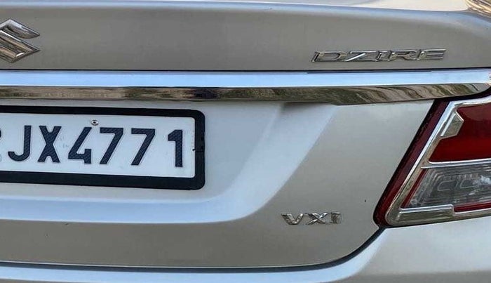 2018 Maruti Dzire VXI, Petrol, Manual, 54,685 km, Dicky (Boot door) - Slightly dented