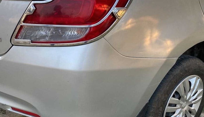 2018 Maruti Dzire VXI, Petrol, Manual, 54,685 km, Rear bumper - Paint is slightly damaged
