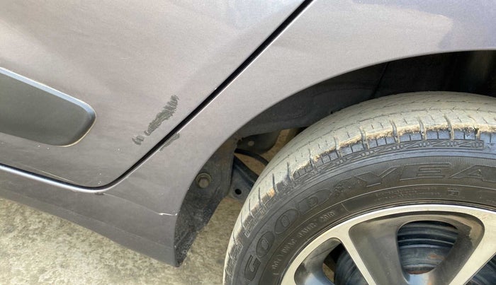 2018 Hyundai Grand i10 ASTA 1.2 KAPPA VTVT, Petrol, Manual, 35,650 km, Left quarter panel - Minor scratches
