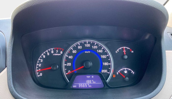 2018 Hyundai Grand i10 ASTA 1.2 KAPPA VTVT, Petrol, Manual, 35,650 km, Odometer Image