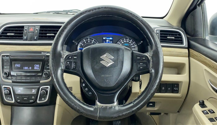 2019 Maruti Ciaz DELTA 1.5 SHVS VVT MT, Petrol, Manual, 70,084 km, Steering Wheel Close Up