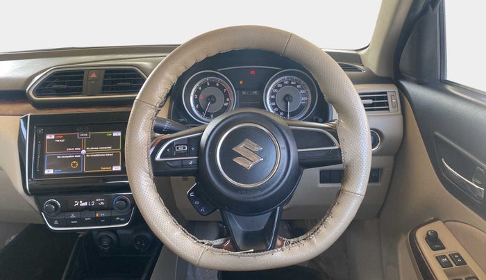 2017 Maruti Dzire ZXI PLUS, Petrol, Manual, 30,552 km, Steering Wheel Close Up