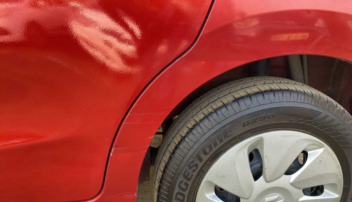 2014 Maruti Celerio VXI AMT, Petrol, Automatic, 17,811 km, Left quarter panel - Slightly dented
