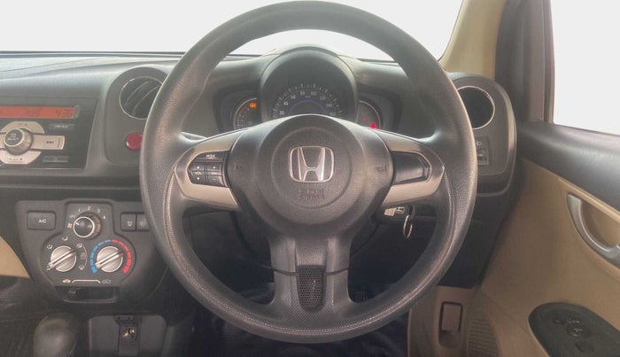 2015 Honda Brio VX AT, Petrol, Automatic, 53,879 km, Steering Wheel Close Up