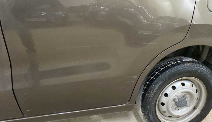 2012 Maruti Wagon R 1.0 LXI, Petrol, Manual, 38,374 km, Rear left door - Minor scratches