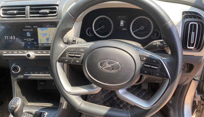 2020 Hyundai Creta SX 1.5 PETROL, Petrol, Manual, 36,215 km, Steering wheel - Phone control not functional