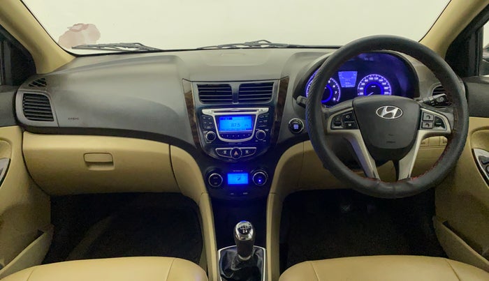 2013 Hyundai Verna FLUIDIC 1.6 VTVT SX OPT, Petrol, Manual, 86,498 km, Dashboard