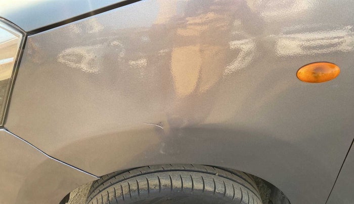 2016 Maruti Wagon R 1.0 VXI AMT, Petrol, Automatic, 45,793 km, Left fender - Slightly dented