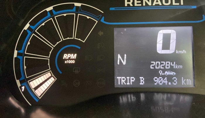 2021 Renault TRIBER RXZ AMT DUAL TONE, Petrol, Automatic, 20,262 km, Odometer Image
