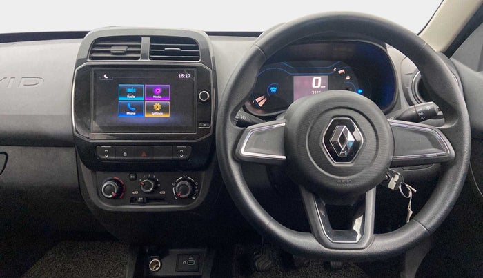 2022 Renault Kwid RXT 1.0 (O), Petrol, Manual, 7,162 km, Steering Wheel Close Up