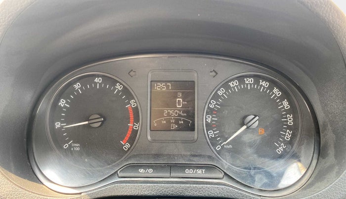 2019 Skoda Rapid AMBITION 1.6 MPI MT, Petrol, Manual, 27,463 km, Odometer Image