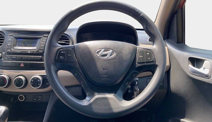 2016 Hyundai Grand i10 SPORTZ 1.2 KAPPA VTVT, Petrol, Manual, 65,973 km, Steering Wheel Close Up