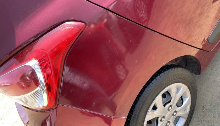 2016 Hyundai Grand i10 SPORTZ 1.2 KAPPA VTVT, Petrol, Manual, 65,973 km, Right quarter panel - Minor scratches