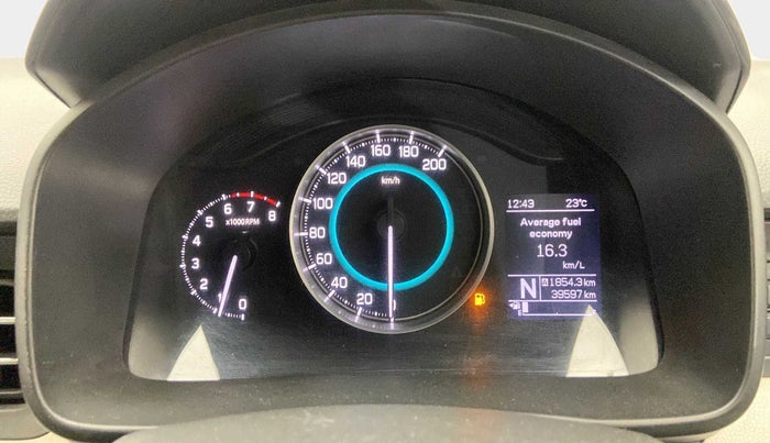2018 Maruti IGNIS DELTA 1.2 AMT, Petrol, Automatic, 39,573 km, Odometer Image