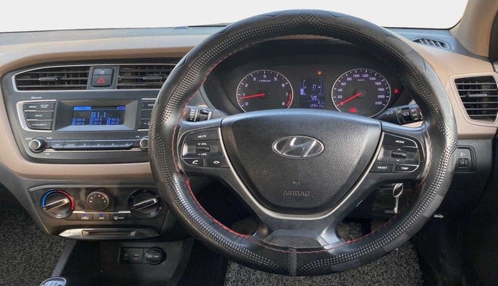 2018 Hyundai Elite i20 SPORTZ 1.2, Petrol, Manual, 1,09,383 km, Steering Wheel Close Up