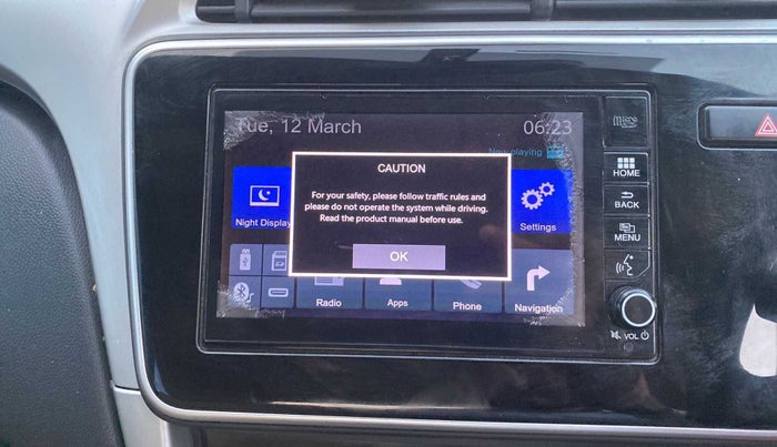 2019 Honda City 1.5L I-VTEC VX CVT, Petrol, Automatic, 19,626 km, Infotainment system - Display is damaged