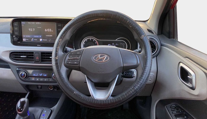 2021 Hyundai GRAND I10 NIOS SPORTZ AMT 1.2 KAPPA VTVT, Petrol, Automatic, 20,835 km, Steering Wheel Close Up