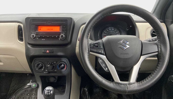 2019 Maruti New Wagon-R VXI 1.2, Petrol, Manual, 9,821 km, Steering Wheel Close Up