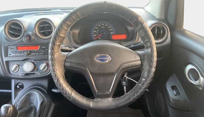 2018 Datsun Go T, Petrol, Manual, 61,925 km, Steering Wheel Close Up
