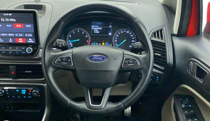 2019 Ford Ecosport TITANIUM 1.5L PETROL, Petrol, Manual, 33,140 km, Steering Wheel Close Up