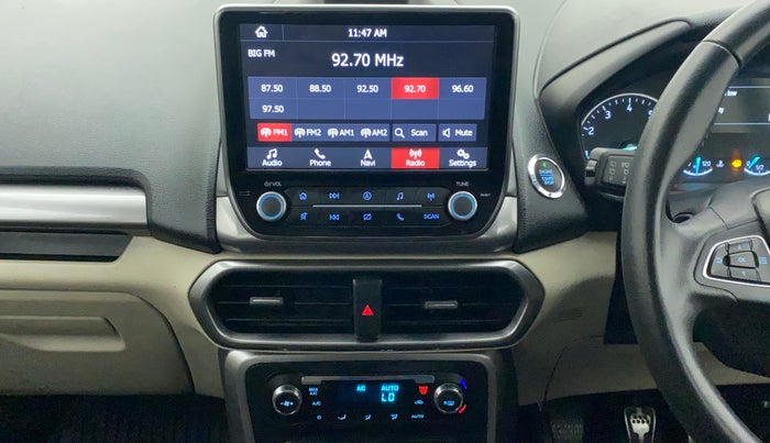 2019 Ford Ecosport TITANIUM 1.5L PETROL, Petrol, Manual, 33,140 km, Air Conditioner