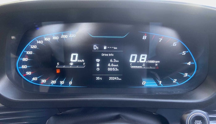 2021 Hyundai NEW I20 ASTA 1.0 GDI TURBO DCT, Petrol, Automatic, 20,237 km, Odometer Image
