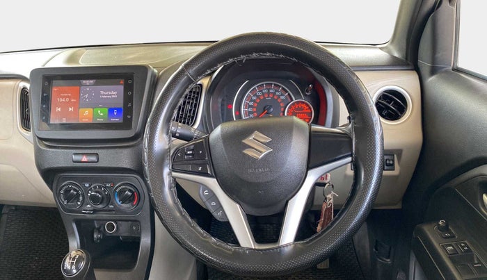 2019 Maruti New Wagon-R ZXI 1.2, Petrol, Manual, 37,303 km, Steering Wheel Close Up