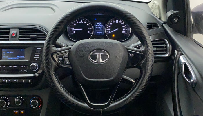 2018 Tata TIGOR XZA PETROL, Petrol, Automatic, 41,522 km, Steering Wheel Close Up