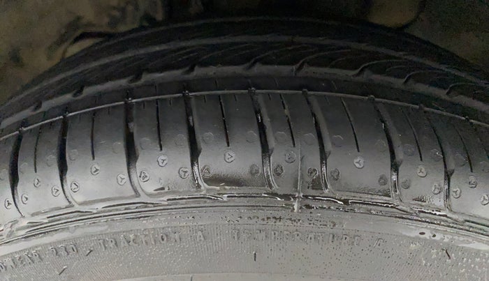 2018 Tata TIGOR XZA PETROL, Petrol, Automatic, 41,522 km, Left Front Tyre Tread