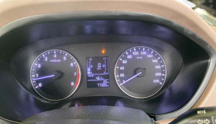 2017 Hyundai Elite i20 ASTA 1.2, Petrol, Manual, 77,347 km, Odometer Image
