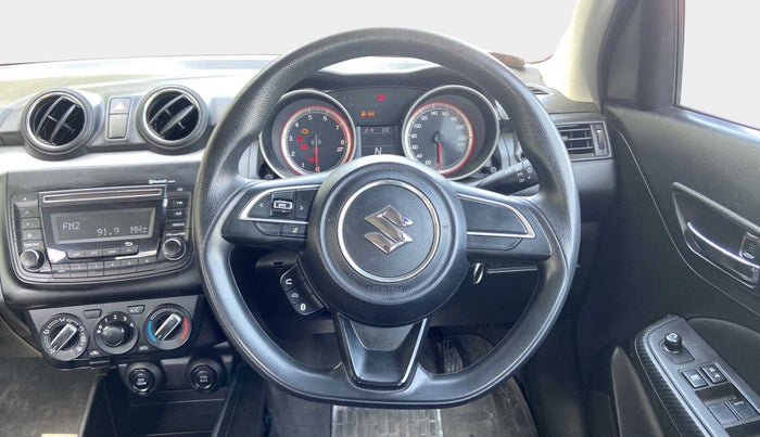 2018 Maruti Swift VXI AMT, Petrol, Automatic, 19,201 km, Steering Wheel Close Up
