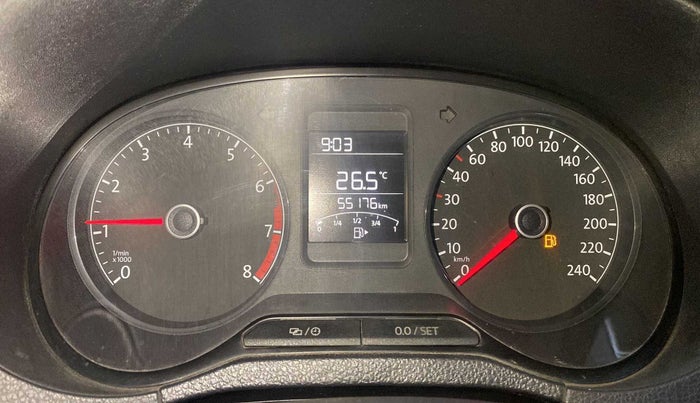 2018 Volkswagen Polo TRENDLINE 1.0L, Petrol, Manual, 55,362 km, Odometer Image