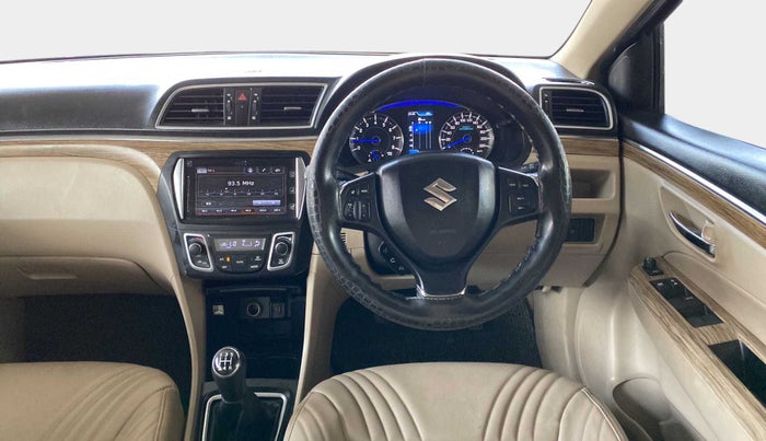 2018 Maruti Ciaz ALPHA 1.5 SHVS PETROL, Petrol, Manual, 34,125 km, Steering Wheel Close Up