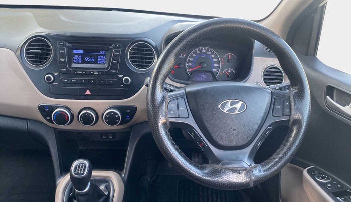 2015 Hyundai Grand i10 ASTA 1.2 KAPPA VTVT, Petrol, Manual, 47,227 km, Steering Wheel Close Up