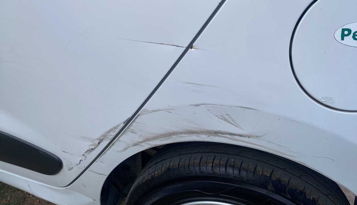 2015 Hyundai Grand i10 ASTA 1.2 KAPPA VTVT, Petrol, Manual, 47,227 km, Left quarter panel - Slightly dented