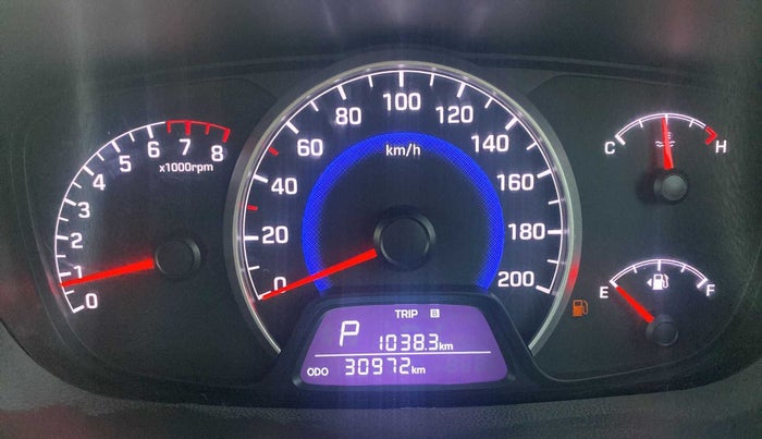 2016 Hyundai Grand i10 ASTA (O) AT 1.2 KAPPA VTVT, Petrol, Automatic, 30,971 km, Odometer Image