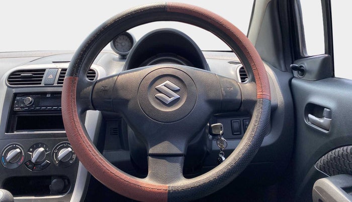 2014 Maruti Ritz VXI, Petrol, Manual, 58,218 km, Steering Wheel Close Up
