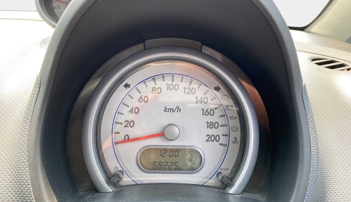 2014 Maruti Ritz VXI, Petrol, Manual, 58,218 km, Odometer Image