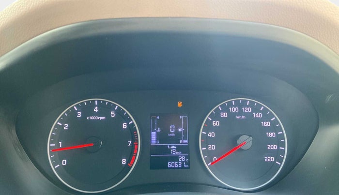 2019 Hyundai Elite i20 SPORTZ PLUS 1.2, Petrol, Manual, 60,600 km, Odometer Image