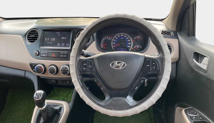 2018 Hyundai Grand i10 SPORTZ 1.2 KAPPA VTVT, Petrol, Manual, 41,245 km, Steering Wheel Close Up