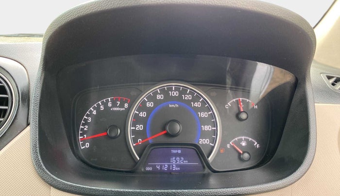 2018 Hyundai Grand i10 SPORTZ 1.2 KAPPA VTVT, Petrol, Manual, 41,245 km, Odometer Image