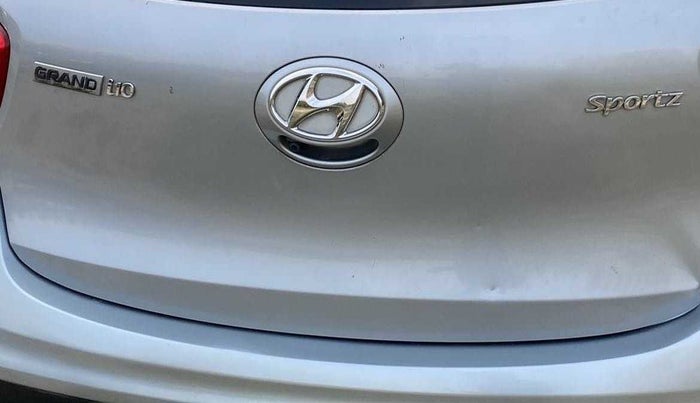 2018 Hyundai Grand i10 SPORTZ 1.2 KAPPA VTVT, Petrol, Manual, 41,245 km, Dicky (Boot door) - Slightly dented