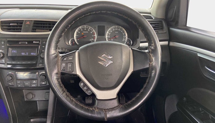 2015 Maruti Swift ZXI, Petrol, Manual, 81,909 km, Steering Wheel Close Up
