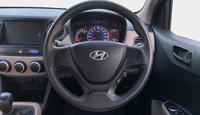2015 Hyundai Grand i10 MAGNA 1.2 KAPPA VTVT, Petrol, Manual, 31,168 km, Steering Wheel Close Up